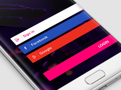 Music App Concept Ui app concept login music ui ux