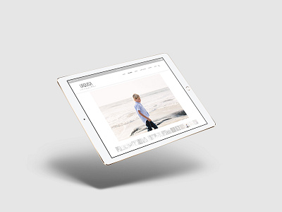 Urquisa Vicente Photographer Website graphic design photography responsive web design web development website wodpress