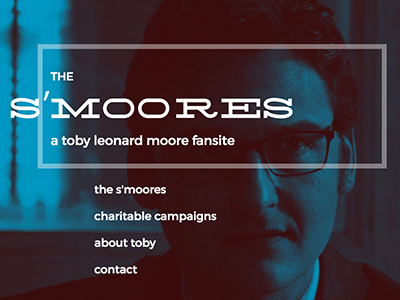 WIP - Toby L Moore Fansite daredevil fansite logo typography web website wip