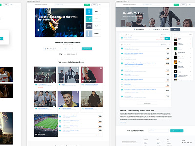 Drafts - Tickets v1 design homepage kit modules ui uikit ux
