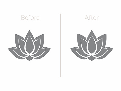 Details Matter brand branding details identity logo lotus flower symbol