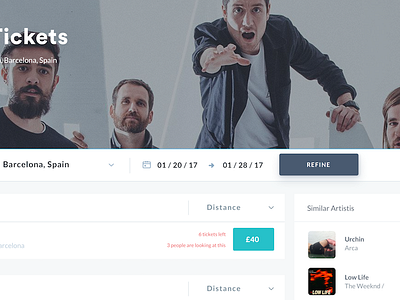 Tickets - Zoo buttons design homepage kit modules ui uikit ux