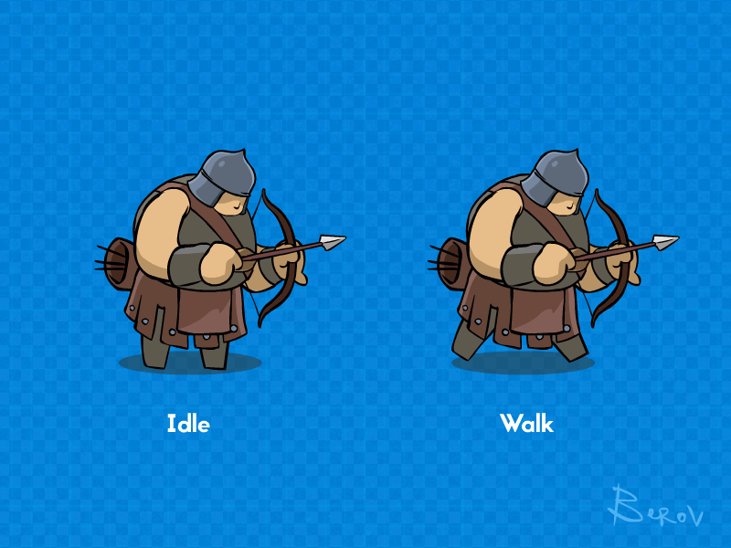 Archer animation cartoon flash frames game ram sheep sheet sprite unreal