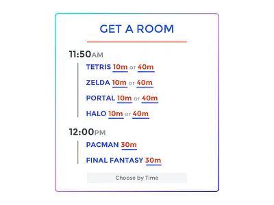 Quick UI Excercise gradient ui