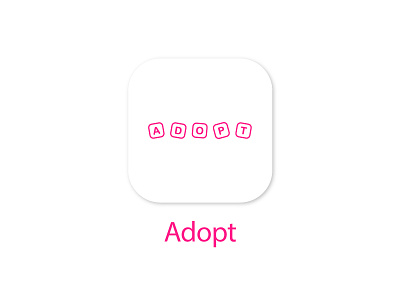 Adopt App Icon adobe illustrator adobe xd app icon daily ui daily ui 005 tyler tyler mathew suggs tyler suggs ui