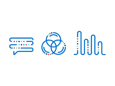 Pandera Labs Iconography agency data graph icon design iconography icons illustration