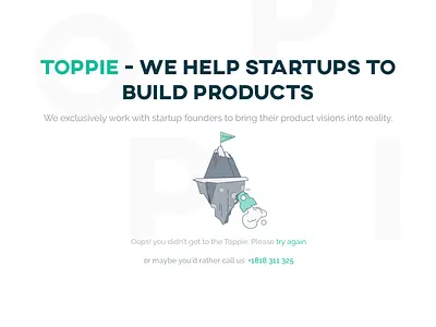 Error page error page startup