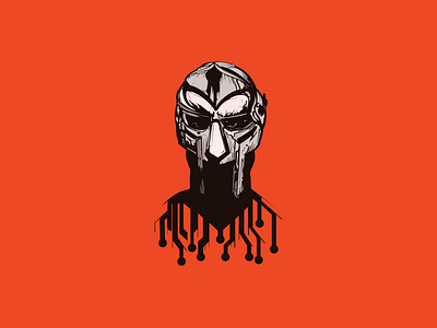 DOOM doom handmade hiphop illustration madvillain mfdoom music new