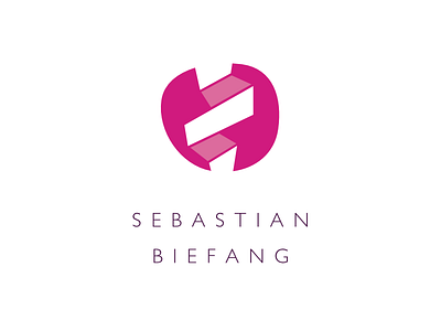 Logo for Sebastian Biefang, Möbel & Innenausbau carpenter carpentry logo minimal pink