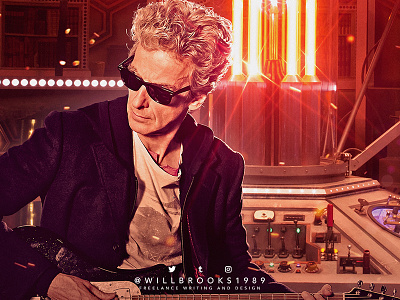 Doctor Who - Twelfth Doctor bbc comic comic book comics cover digital art doctor who dr who photo manipulation television tv whovian