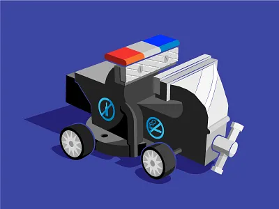 Vice Cop cop design graphic humor illustration mash up police silly tool vector vice