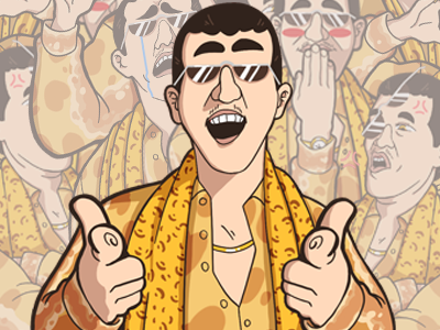 PPAP stickers BH project apple behance pen pinapple ppap project stickers telegram