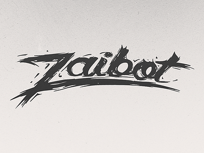 Zaibot epic evil grunge hardcore ink type zaibot