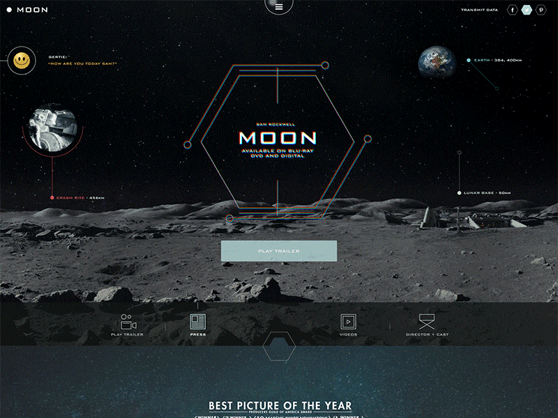 Moon animation