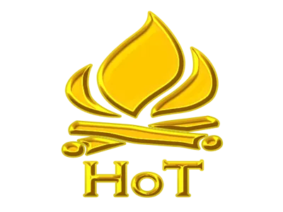 Blaze emoji fire gold hot pure warmth