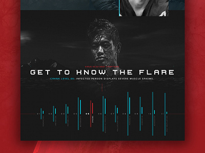 The Flare cure death flare fox maze runner movies ui ux wckd webdesign website