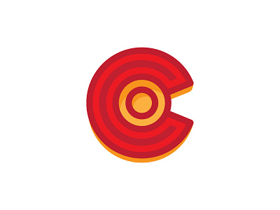 Co C Color Dribbble 800x600 c colorado icon logo thick lines.