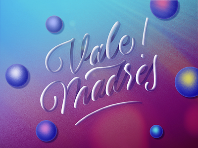 Vale Madres design illustration lettering noise photoshop type wacom