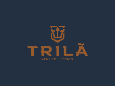 Trila clothing collection crown fashion knit mens shield trident
