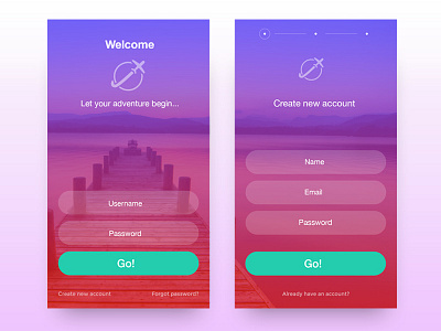 Travel app design iphone mobile travel ui uikit userexperience ux