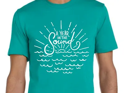 A Year In The Sound Logo design