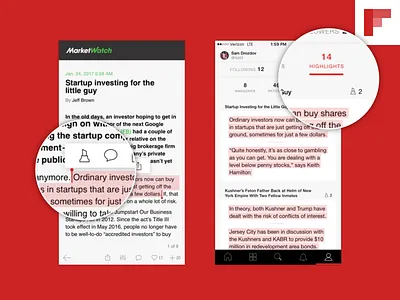 Flipboard Feature Concept: Highlights flipboard highlights
