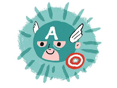 Captain America avengers daily drawing marvel