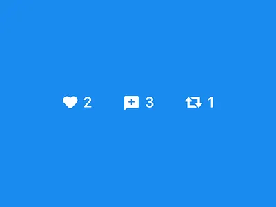 Heart, Reply and Share comments heart ia mobile navigation redesign reply retweet twitter ui ux wireframe