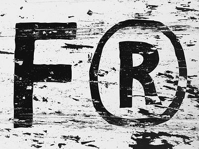 FurtheR blackandwhite texture typography