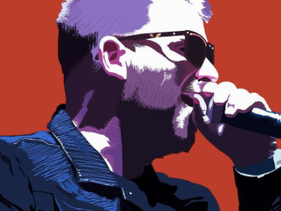 El-P Vector Portrait el p portrait rtj run the jewels vector vector portrait