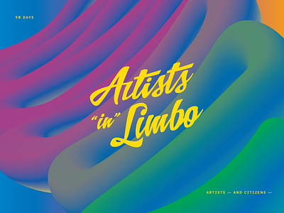 Monday Madness Week 4 - Letrista 3d artists president psychedelic script trump typography