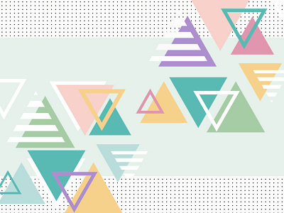 pattern_2 80s aztec colors design geometric pastel pattern retro vector