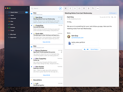 Spark for Mac by Readdle app apple email macos spark