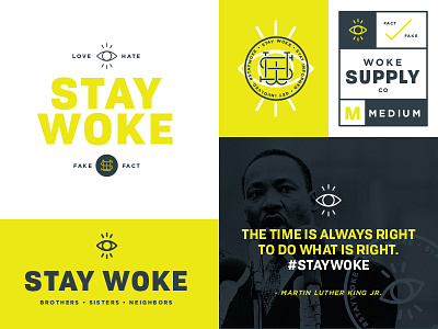 Stay Woke design mlk jr staywoke woke