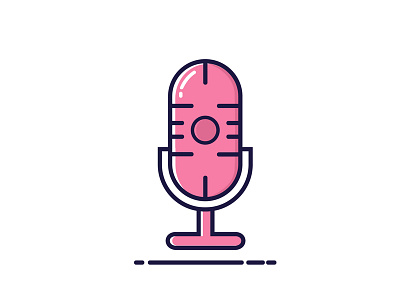 Best Ecommerce Podcast " illustration " blog ecommerce flat icon illustration line outiline podcast