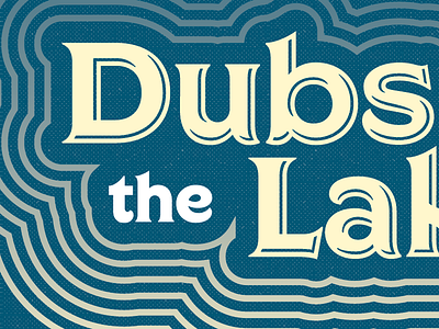 Event Poster dubs split window van volkswagen vw