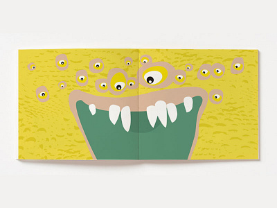 El estómago de Mosdardulito I design digital estomago fadu illustration monster roldan