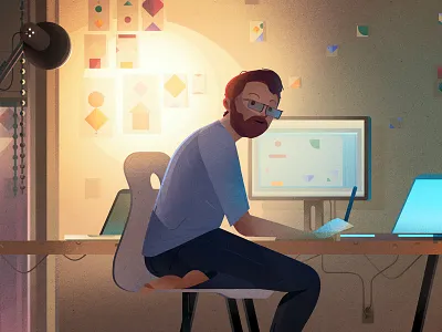 Self Portrait desktop home illustration meet the artist self portrait selfie work