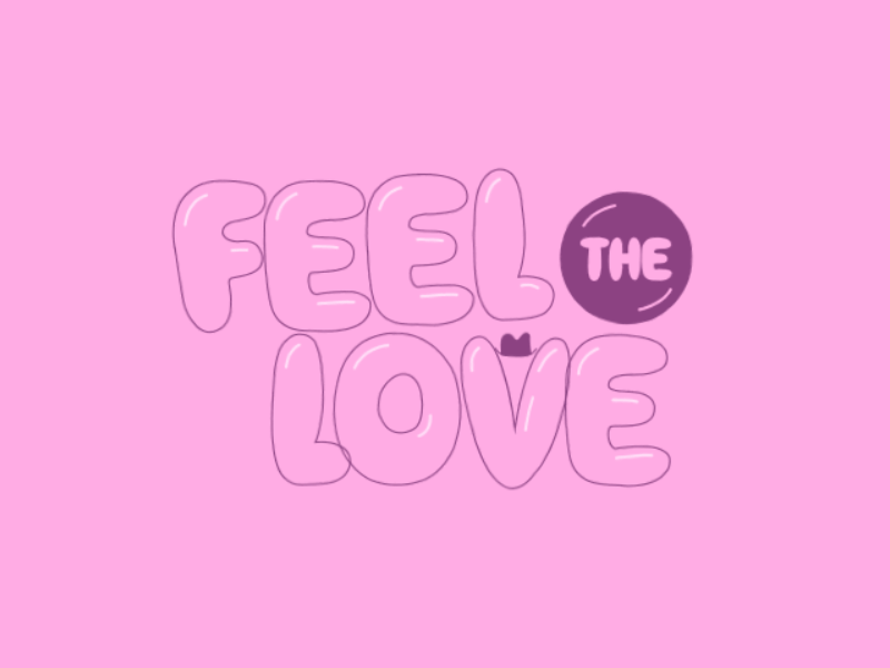 Dem feelz ae animation gif illustration intro lettering title