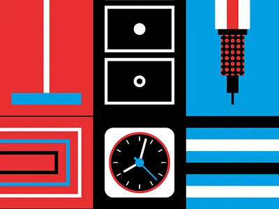 RCasa Cover WIP bauhaus braun clock cover furniture geometry modernism modulor pencil rams