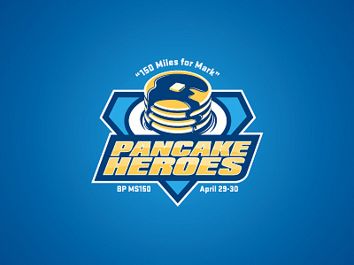 Pancakes Heroes bike biking butter hero pancake pancakes stack superhero syrup
