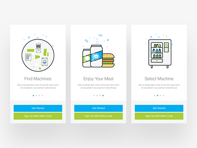 App Onboarding icon icons illustration onboard ui ux walkthrough