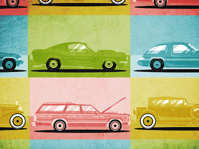 Cars cars design illustration texture vehicle vintage