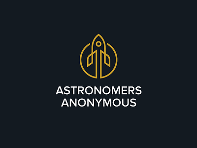 Rocket - Final Logo abstract stroke app web ui astronomy outer brand branding dynamic motion earth planet elegant luxury fly flying startup line monoline logo identity rocket spacecraft smart creative