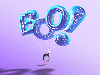 Boo Balloons 800x600 Copy balloons birdsofflight boo digitalart dreamsdocometrue ibls imflying! penguins photoshop3d reflections typography vector