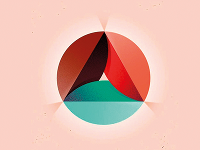 Elements logo earth fire logo logotype three water