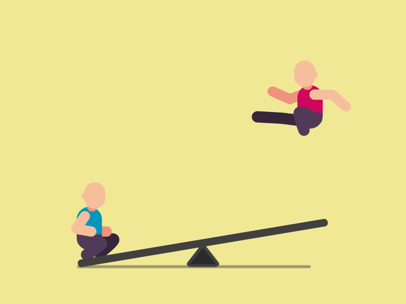 We believe we can fly 2d after effects animation character loop