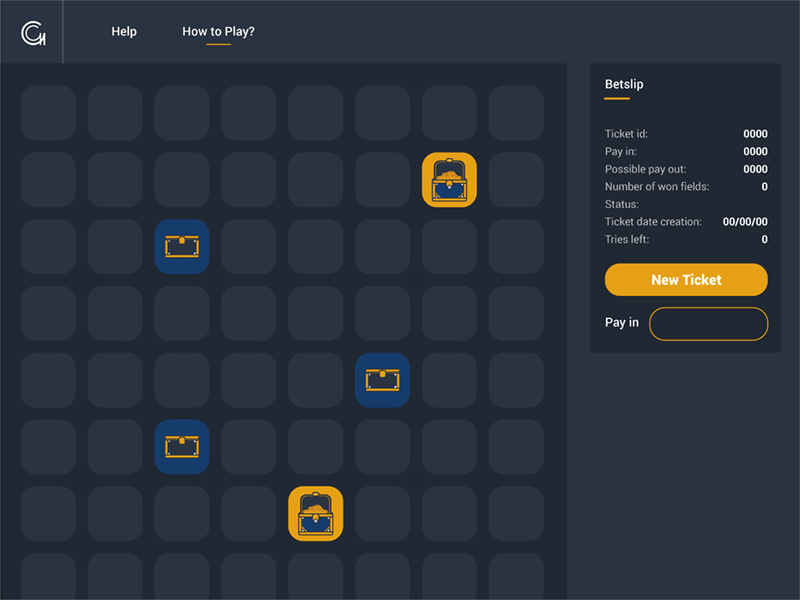 Golddigger Game game gif gold mockup play