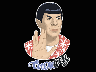 Mister Spock. Calm. art digitalart illustration