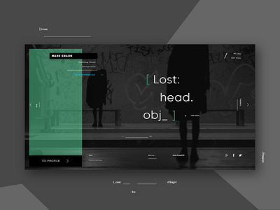 Day 18. Artwork showcase UI concept abstract art clean concept design interface minimal product shop ui ux web